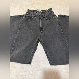 Abercrombie & Fitch curve love 90s straight ultra high Rise Jeans